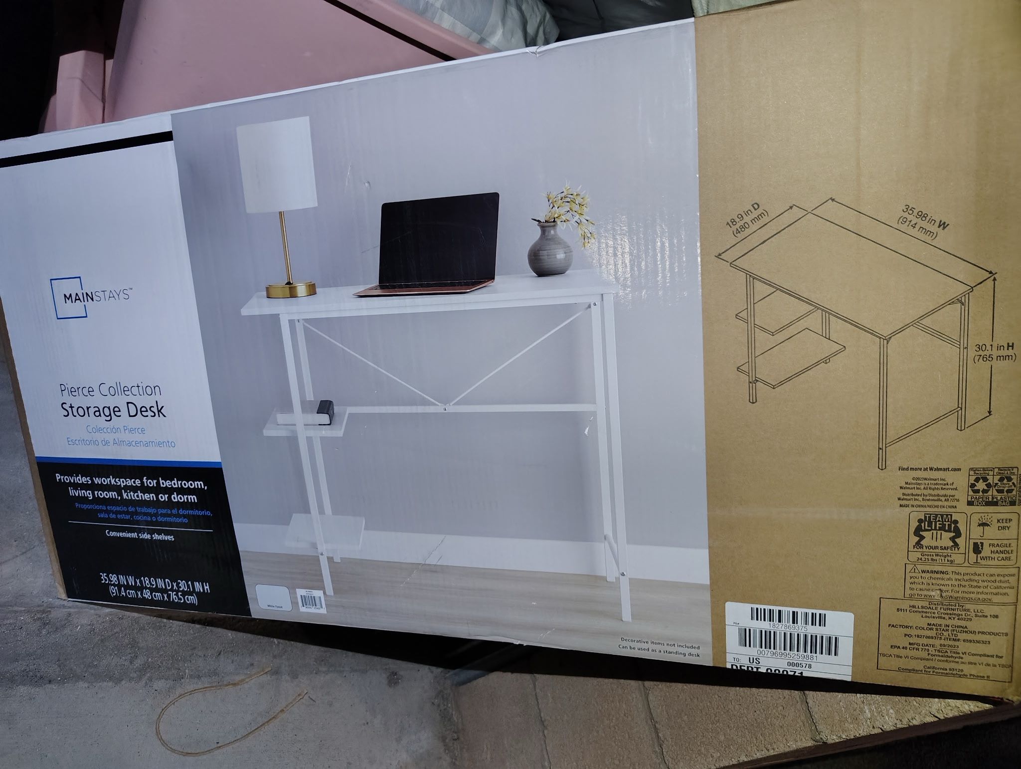 New Desk In Box