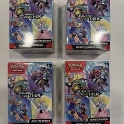 Pokémon : Scarlet & Violet Journey Together Booster Bundle Box 4x Sealed