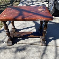 Solid Wood End Table/side Table
