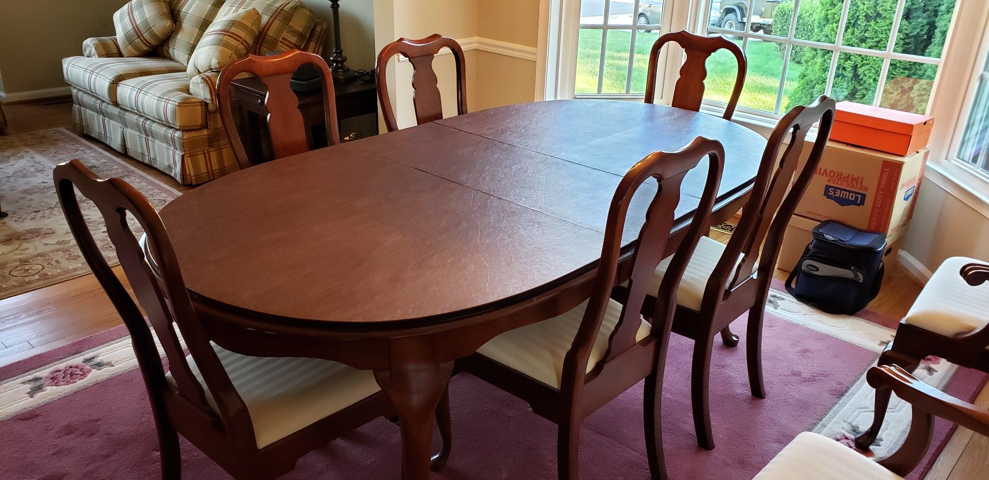 Dining room table set from Pennsylvania House