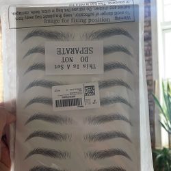 Temporary Eyebrow Tattoos 