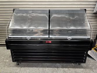 63" Cold Food Drink Grab & Go Impulse Horizontal Open Air Cooler McCray SC-OS30E-5-8-LED 115v #4489