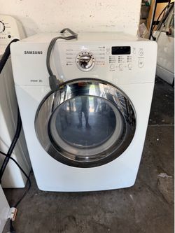 Samsung dryer electric super capacity white