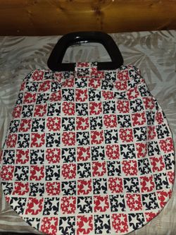 Handmade Red White Blue Stars America Small Tote