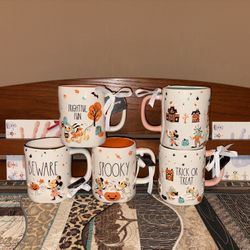 Rae Dunn Licensed Halloween Mugs