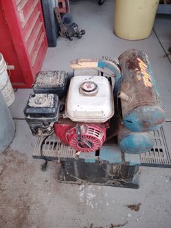 Gas-Powered Air Compressor with Honda Engine
