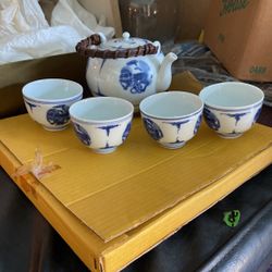 Vintage Japanese Tea Set