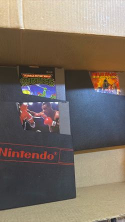 Mike Tyson, ninja gaiden , ninja turtles nes