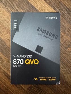 8TB Samsung QVO 2.5” SATA III SSD