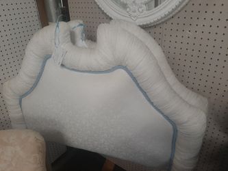 Matching Custom Fabric Twin Headboards