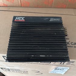 The MTX Audio RT4240  Road Thunder series 4-channel car amp