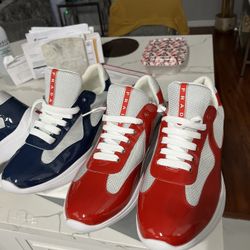 Christmas ( Prada  Cup biker fabric sneaker 