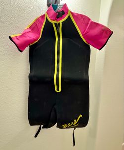Water sports Mens Bare”Footer” Waterski suit, short sleeve/shorty.  See photos and description for details