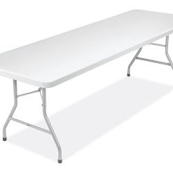 Plastic foldable tables for sale!