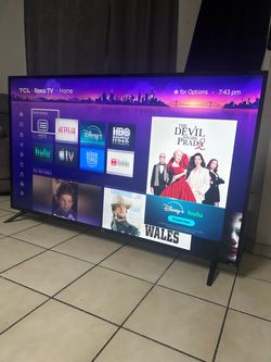Tv TCL Roku smart 65inch