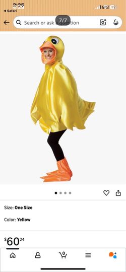 Rasta Impasta Yellow Rubber Ducky Halloween Costume