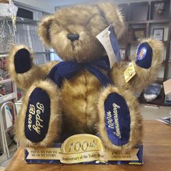 Dan Dee Teddy Roosevelt 100th Anniversary Plush Bear Still in Box New