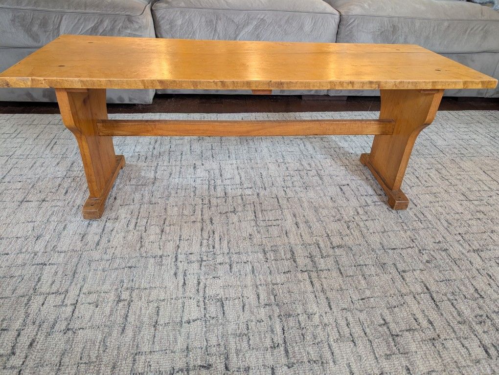 Solid Wood Coffee Table 