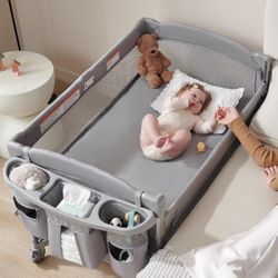 Baby 4 in 1 Bassinet Bedside Sleeper