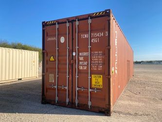 40ft High Cube Wind & Water Tight Shipping Containers For Sale