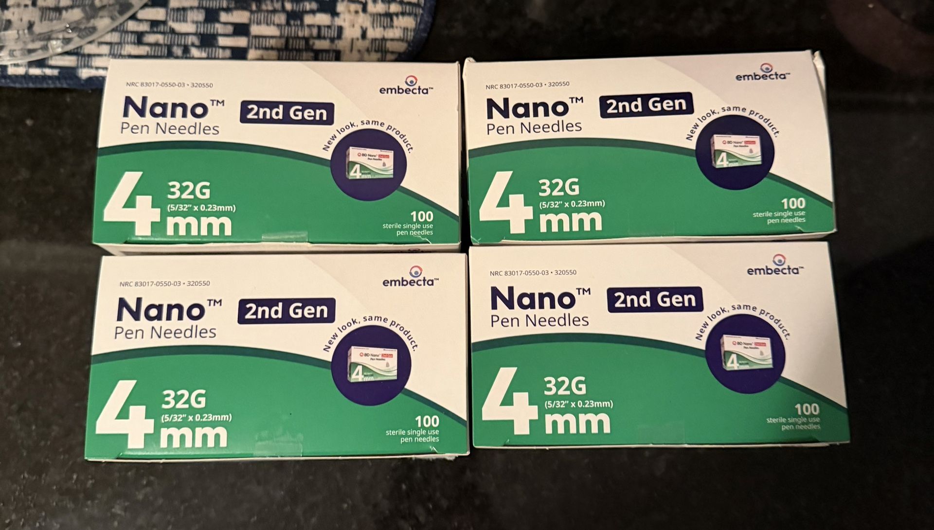 Nano Pen Needles 4MM 2nd Gen 