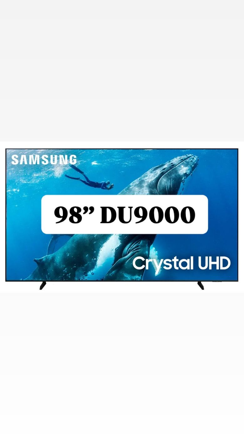 Samsung - 98” Class DU9000 Series Crystal UHD Smart Tizen TV