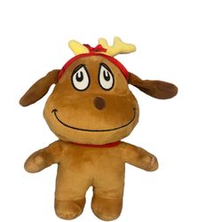 Universal Studios Dr Seuss Grinch Max Dog Plush Stuffed Toy 9” Christmas NWOT 