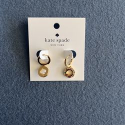 Kate Spade Page Huggies Earrings