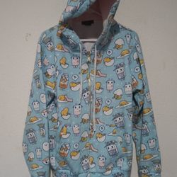 Tokidoki x Gudetama Breakfast Blue Hoodie 