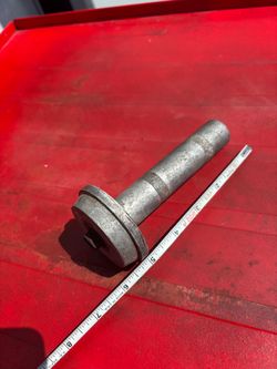 Metal Cylindrical Tool Shaft with Flange