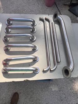 Stainless steel handles