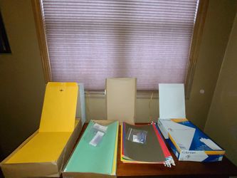 Envelopes and hanging folders