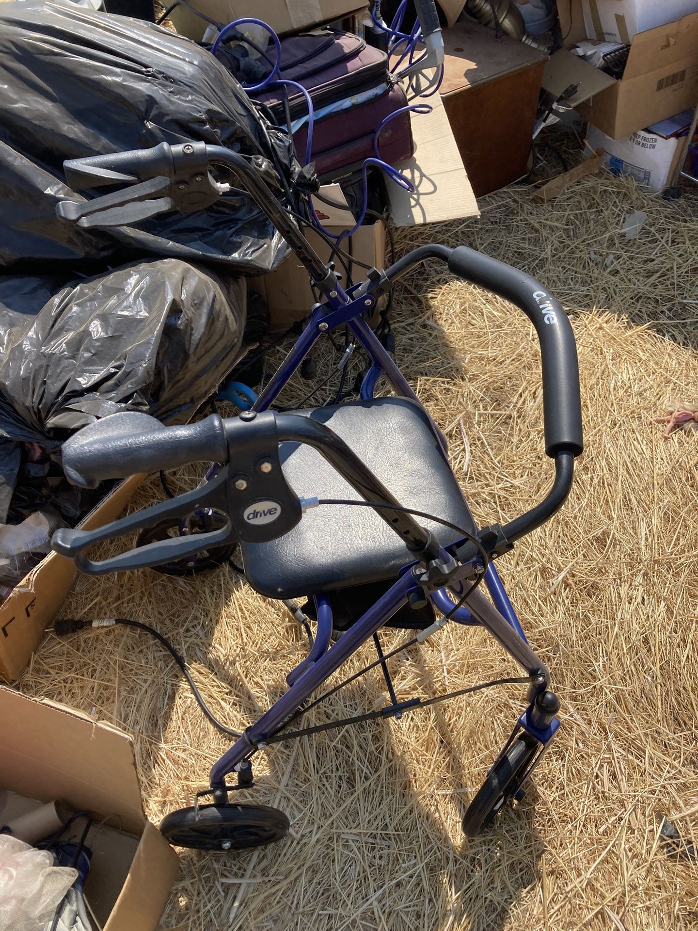 Rolling Walker With Brakes