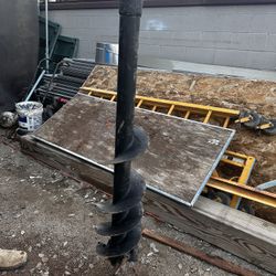 earth auger bit 10” Diameter
