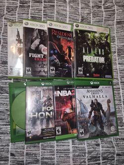 Xbox 360 & Xbox One Game Bundle – Call of Duty, Resident Evil, NBA 2K + More