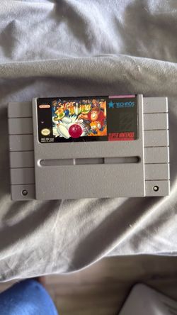 Retro Super Nintendo game.