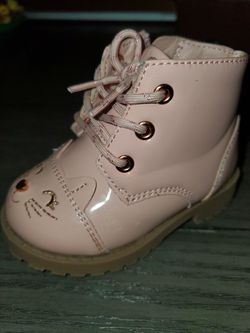 Baby Pink Kitty Boot