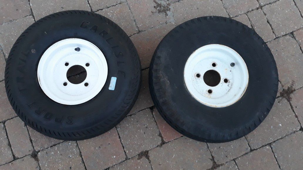 8" Trailer tires