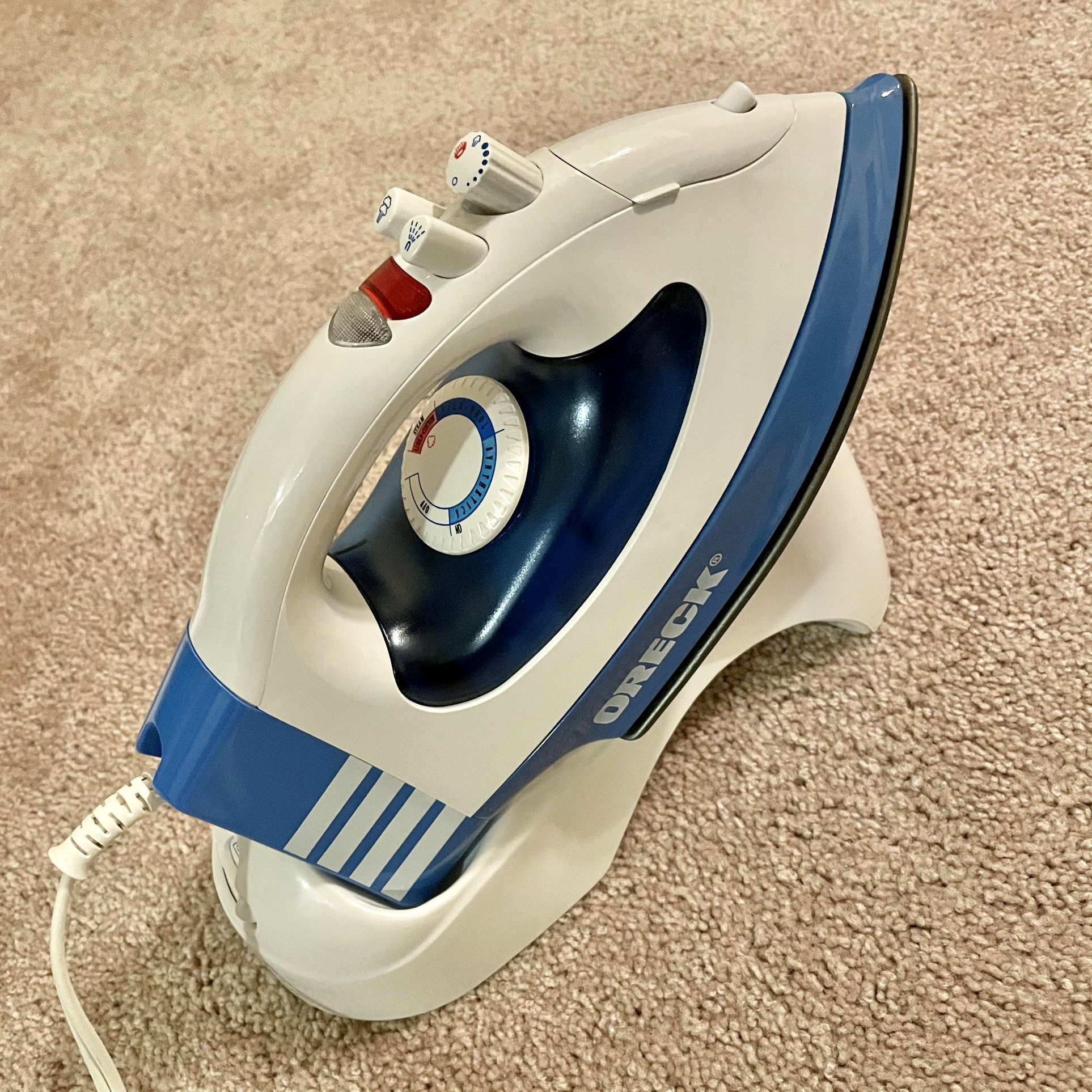 Oreck cordless sales iron