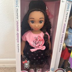 Minnie Mouse Inspired Doll
