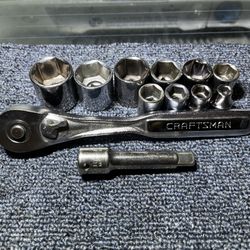 Craftsman 3/8” SAE Socket Set