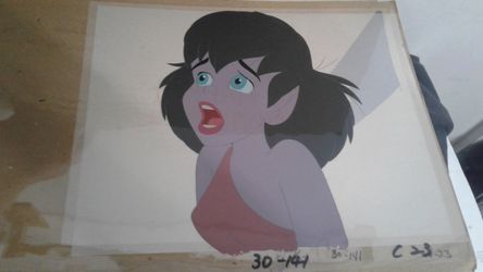 Original film cell from the Disney movie FernGully