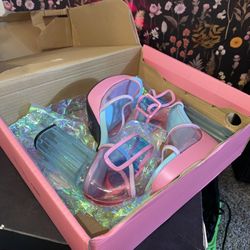 Sugar Thrillz PVC heels 