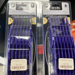 2 Andis Master Magnetic Comb Clipper Cover