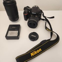 Nikon D3500 DSLR camera