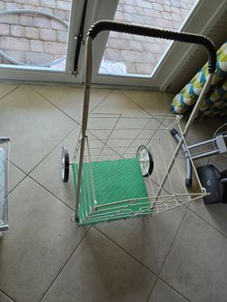 Push-Pull Groceries Cart