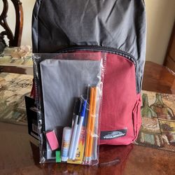Trail Maker Red Backpack