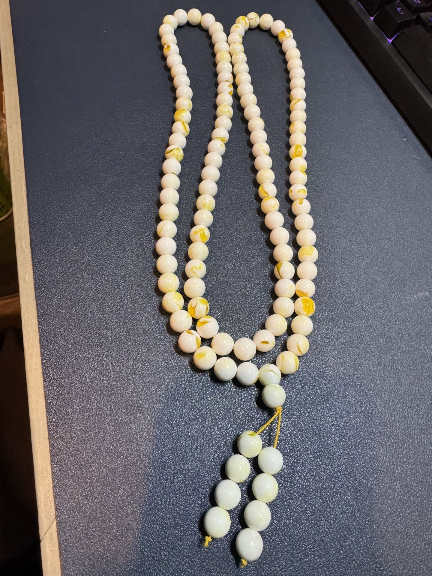 Beeswax Amber Necklace