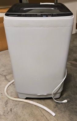 PORTABLE AUTOMATIC WASHER! Large capacity, 2.4 cu. ft. (17.6 lbs / 8kg)