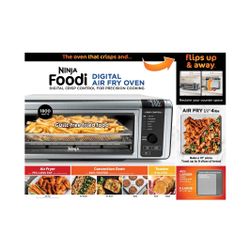 NINJA Foodi 6-in-1 Digital Air Fry, Large Toaster Oven, Flip-Away (Model: SP080)
